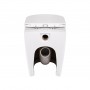 Унітаз підлоговий Qtap Swan безобідковий з сідінням Soft-close QT16223178W