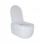 Унітаз підвісний Qtap Taurus безободковий з сидінням Soft-close QT2433084EUQW