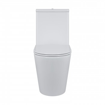 Унітаз підлоговий Qtap Swan Ultra Quiet з сидінням Soft-close 640x360x835 мм QT16222182TW White