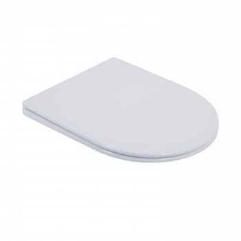 Унітаз підлоговий Qtap Swan Ultra Quiet з сидінням Soft-close 640x360x835 мм QT16222182TW White