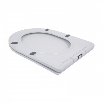 Унітаз підлоговий Qtap Swan Ultra Quiet з сидінням Soft-close 640x360x835 мм QT16222182TW White