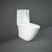 Унітаз компакт Rak Ceramics Sensation SENWC1146AWHA+SENWT1800+SENSC390