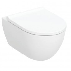 Унитаз подвесной Geberit Acanto 502.774.00.1 TurboFlush, с крышкой Duroplast, Softclose, Quickfix