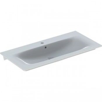 Умывальник накладной Geberit Selnova Square 100х48, белый (500.997.00.1)
