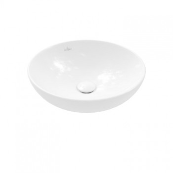 Умывальник на столешницу Villeroy & Boch Loop & Friends 380 мм White Alpin (4A450001)