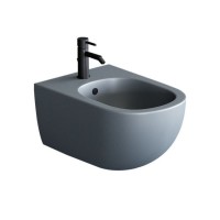 Биде подвесное Nic Design Pin 55х37, Polvere матовый (004706057)