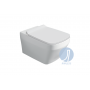 Унітаз підвісний Simas Baden Baden BB18/F87(85)/BB004WM з кришкою soft-close White matt
