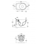 Унітаз підвісний Simas Vignoni VI18VERT/F85/VI004 з кришкою soft-close