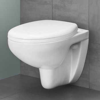 Унітаз підвісний Grohe Bau Ceramic з кришкою, білий (39427000/39493000)