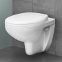 Унітаз підвісний Grohe Bau Ceramic з кришкою, білий (39427000/39493000)