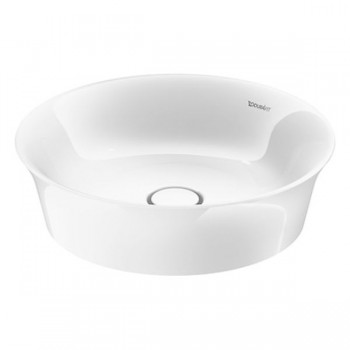 Умивальник на стільницю Duravit White Tulip 43 см, білий (236243000)