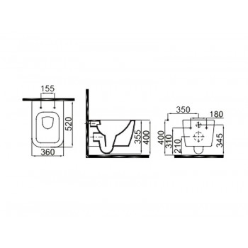 Idevit Halley SETK3204-2616-001-1-6000 Унитаз