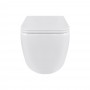 Унитаз подвесной Qtap Gemini безободковый с сиденьем Soft-close QT2533076EUQW
