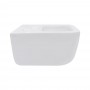 Унитаз подвесной Qtap Gemini безободковый с сиденьем Soft-close QT2533076EUQW