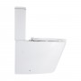 Унітаз підлоговий Qtap Vlasta Ultra Quiet безобідковий з сидінням Soft-close WHITE QT28228300W