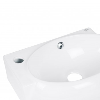 Раковина Qtap Leo 420x280x150 White QT11111008RW