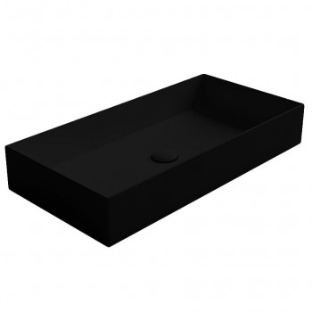 Умывальник Simas Agile AG80NM 80 см.Black matt