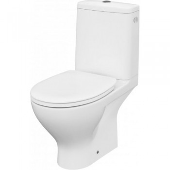 Унитаз-компакт Cersanit MODUO 672 SBTW CleanOn 43 010 3/5 л с дюропластовым сиденьем с плавным закрыванием и функцией простого снятия