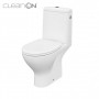 Унітаз-компакт Cersanit MODUO 649 SBTW CleanOn 010 3/5 л з дюропластовим сидінням SLIM з плавним закриванням і функцією простого зняття