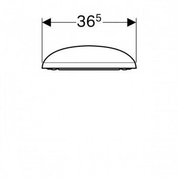 Geberit Citterio 500.540.01.1 Сиденье с крышкой soft-close