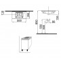 Idevit Merkur 0201-3505 Раковина 50 см.