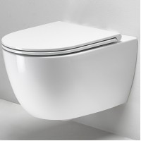 Simas Trevi TR18/F85 /TR004 Унитаз подвесной + крышка, белый