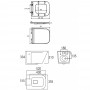 Унитаз подвесной Devit HB-SA1002