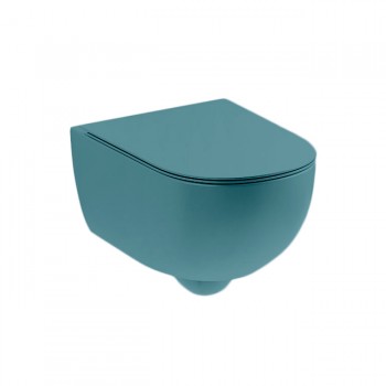 Унитаз подвесной с крышкой Nic Design Pin, Polvere matt (003709057_005712057)