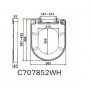 Am Pm Spirit C707852WH Сиденье для унитаза