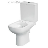 Унитаз-компакт Cersanit Colour 575 011 cleanon 3/5 л с дюропластовым сидением с плавным закрыванием и функцией простого снятия