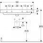 Geberit Smyle 500.251.01.1 Раковина (90 см.)