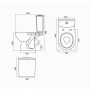 Kolo Freja L79201000 Унітаз компакт + кришка поліпропілен