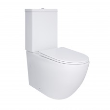 Унитаз напольный Qtap Jay Ultra Quiet с сидением Soft-close 640x360x835 мм QT07222175TW White