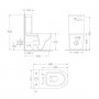 Унітаз підлоговий Qtap Jay Ultra Quiet з сидінням Soft-close 640x360x835 мм QT07222175TW White