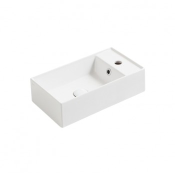 Умывальник Simas Agile AG50 Glossy white 50 см.