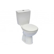 Унитаз компакт Roca Brava A34D134000 с крышкой soft-close