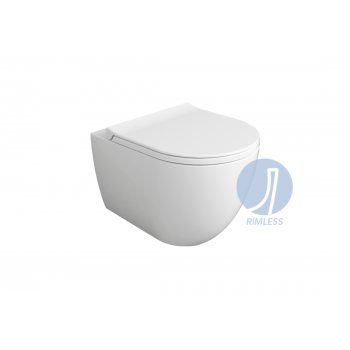 Унитаз подвесной Simas Vignoni VI28/F85 XS Rimless Glossy White