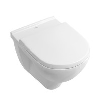 Унитаз подвесной Villeroy & Boch O.Novo Directflush без ободка с крышкой Soft Closing (5660HR01)