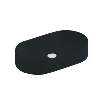 Умывальник на столешницу Nic Desing Pin 55х37х12 см, Antracite матовый (001714013)