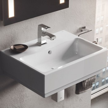 Умивальник підвісний Grohe Cube Ceramic 455х350 мм, білий (3948300H)