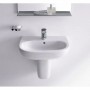 Напівп'єдестал для умивальника Duravit D-Code, білий (08571800002)