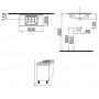 Idevit Merkur 0201-3505-07 Раковина 50 см.