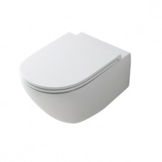 Kerasan Aquatech 3714 01+3791 01 Унитаз подвесной с крышкой 3791 01, безободковый