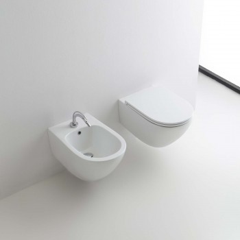 Kerasan Aquatech 3714 01+3791 01 Унітаз підвісний з кришкою 3791 01, безобідковий