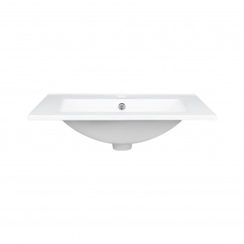 Раковина Qtap Albatross 600х470х180 White з донним клапаном QT01113060CW