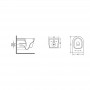 Унитаз подвесной Qtap Swan безободковый Ultra Quiet с сиденьем Soft-close QT16335179W