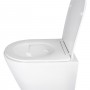Унитаз подвесной Qtap Swan безободковый Ultra Quiet с сиденьем Soft-close QT16335179W