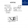 Унітаз підвісний Villeroy & Boch Subway 3.0 4670TS01 + кришка Soft Close