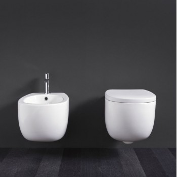 Біде підвісне Nic Design Milk, білий глянець (004278001)