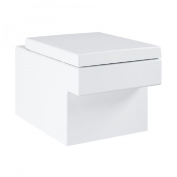 Унітаз для підлоги Grohe Cube Ceramic з кришкою, білий (3948500H/39488000)
